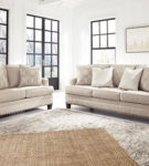 Benchcraft Claredon Sofa, Loveseat and Chair-Linen