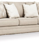 Benchcraft Claredon Sofa and Loveseat-Linen