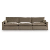 Signature Design by Ashley Sophie 3-Piece Sectional Sofa-Cocoa