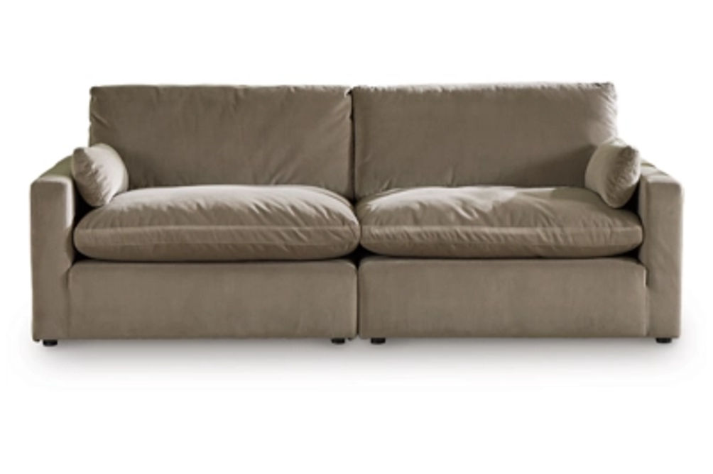 Signature Design by Ashley Sophie 2-Piece Sectional Loveseat-Cocoa