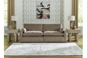 Signature Design by Ashley Sophie 2-Piece Sectional Loveseat-Cocoa