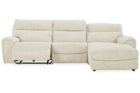 Critic's Corner 3-Piece Power Reclining Sectional with Chaise