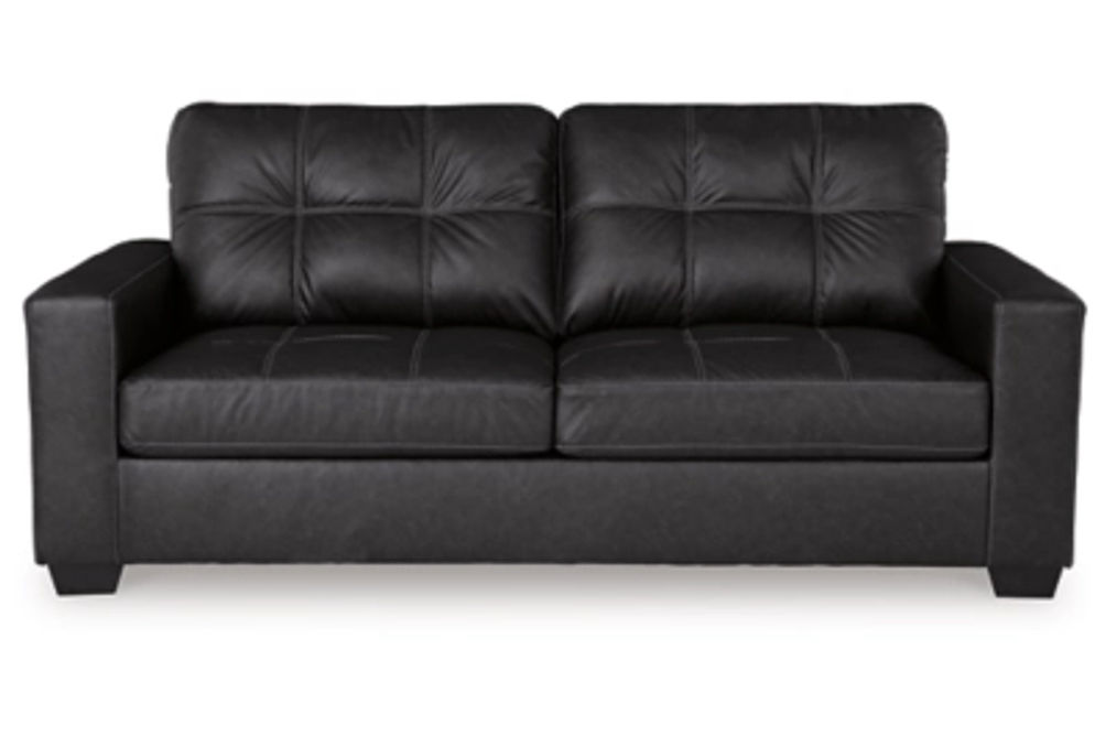 Benchcraft Barlin Mills Sofa, Loveseat and Recliner-Carbon