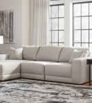 Benchcraft Next-Gen Gaucho 3-Piece Sectional Sofa with Chaise-Gray