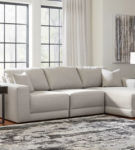 Benchcraft Next-Gen Gaucho 3-Piece Sectional Sofa with Chaise-Gray