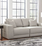 Benchcraft Next-Gen Gaucho 2-Piece Sectional Loveseat-Gray