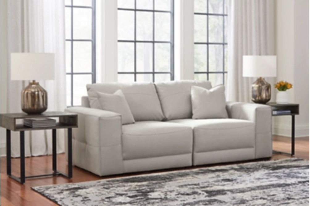 Benchcraft Next-Gen Gaucho 2-Piece Sectional Loveseat-Gray