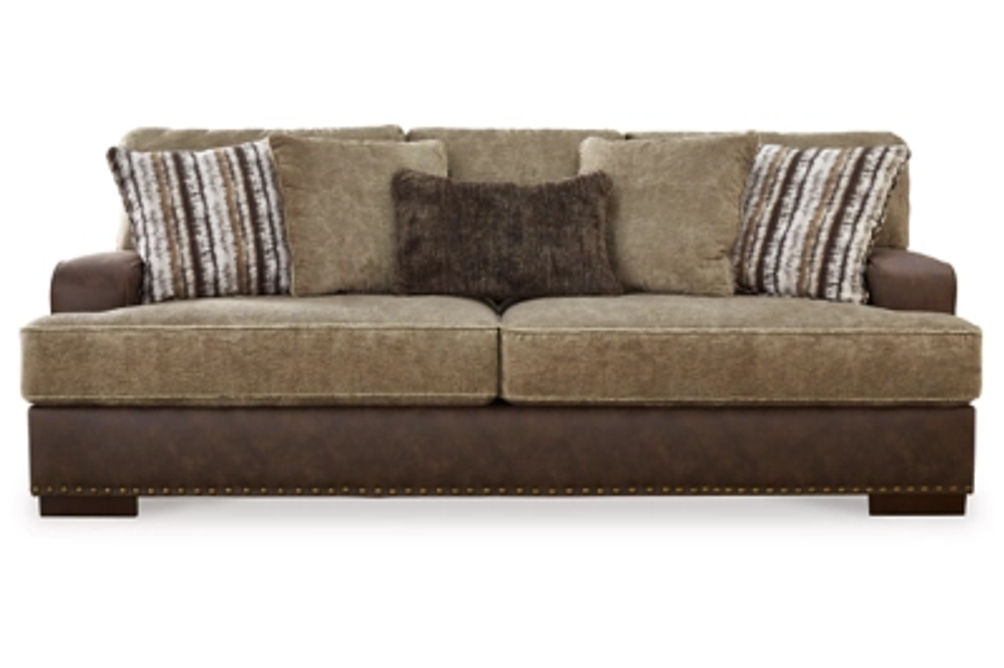 Signature Design by Ashley Alesbury Sofa and Loveseat-Chocolate