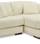 Signature Design by Ashley Lindyn 2-Piece Sectional with Chaise-Ivory