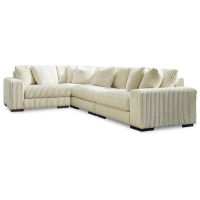 Signature Design by Ashley Lindyn 4-Piece Sectional-Ivory