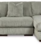 Signature Design by Ashley Lindyn 3-Piece Sectional with Chaise-Fog