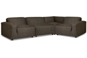 Signature Design by Ashley Allena 4-Piece Sectional-Gunmetal