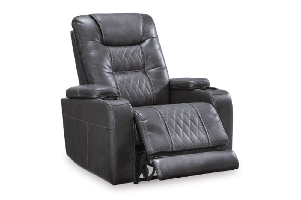 Signature Design by Ashley Composer Power Recliner-Gray