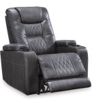 Signature Design by Ashley Composer Power Recliner-Gray