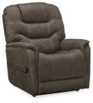 Signature Design by Ashley Ballister Power Lift Recliner-Espresso