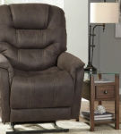 Signature Design by Ashley Ballister Power Lift Recliner-Espresso