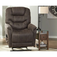 Signature Design by Ashley Ballister Power Lift Recliner-Espresso