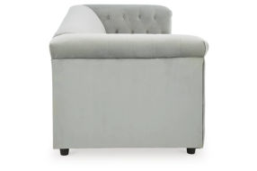 Signature Design by Ashley Josanna Sofa and Loveseat-Gray