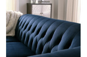 Signature Design by Ashley Josanna Loveseat-Navy