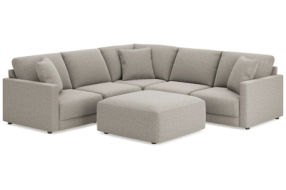 Benchcraft Katany 5-Piece Sectional-Shadow