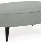 Signature Design by Ashley Hollyann Sofa with Ottoman-Gray