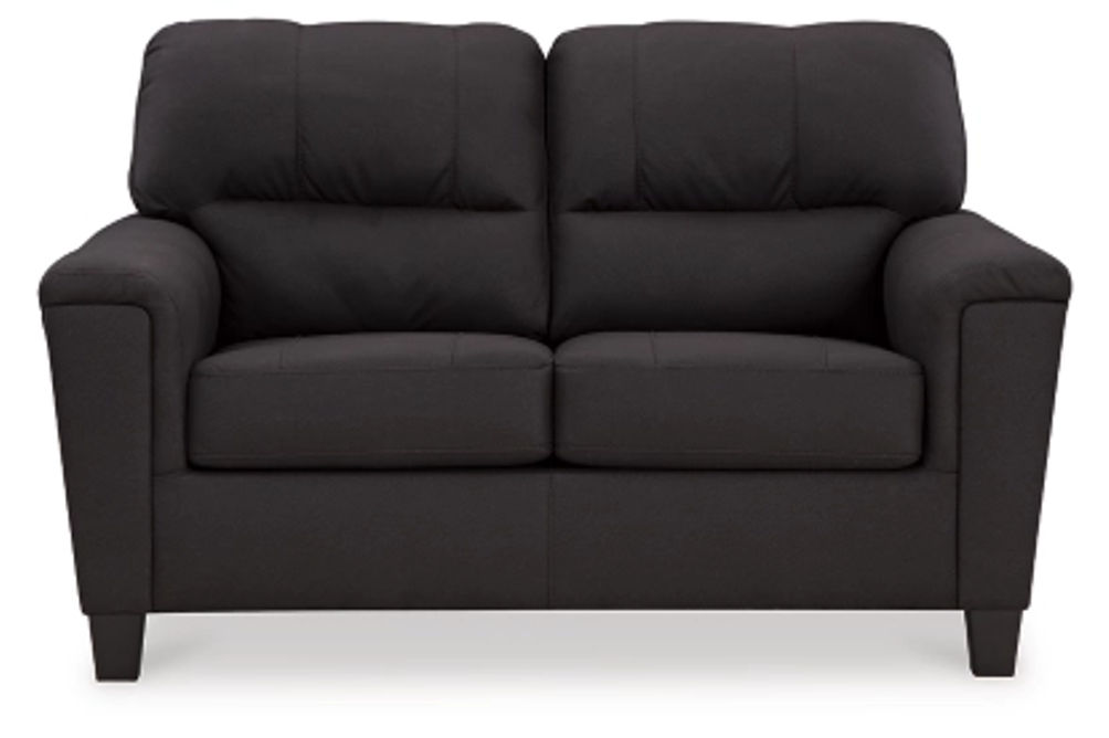 Signature Design by Ashley Alna Sofa and Loveseat-Black