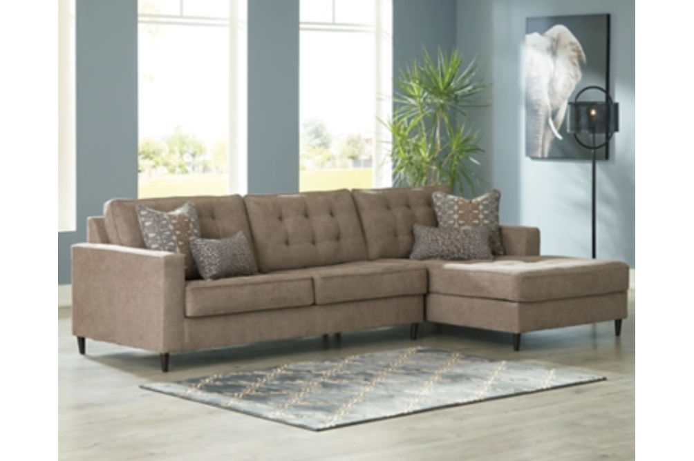 Signature Design by Ashley Flintshire 2-Piece Sectional with Chaise-Auburn