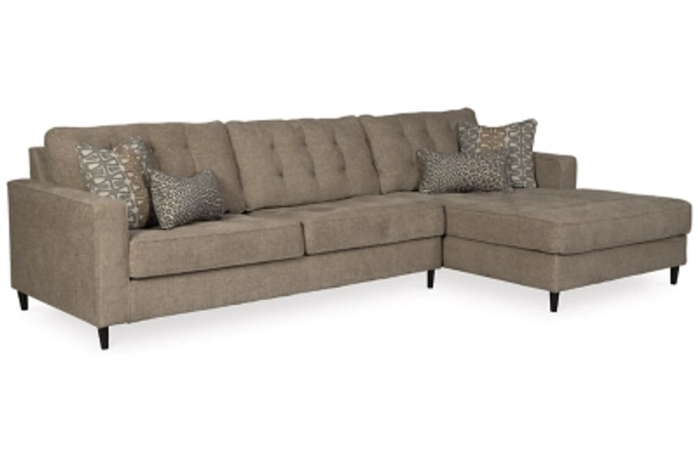 Signature Design by Ashley Flintshire 2-Piece Sectional with Chaise-Auburn