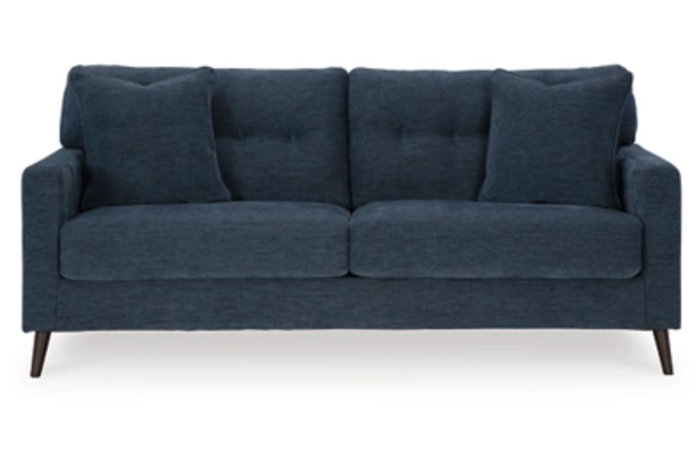 Signature Design by Ashley Bixler Sofa and Chaise-Navy