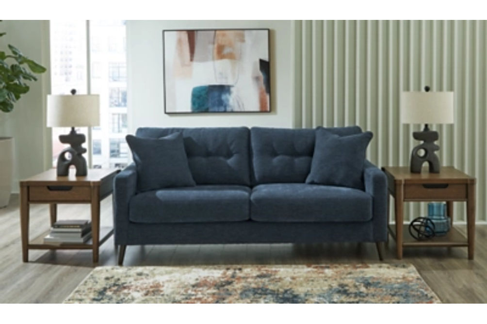 Signature Design by Ashley Bixler Sofa and Chair-Navy