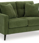 Signature Design by Ashley Bixler Sofa and Loveseat-Olive