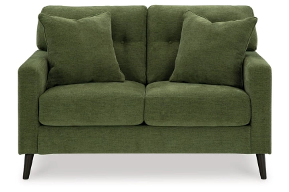 Signature Design by Ashley Bixler Sofa and Loveseat-Olive