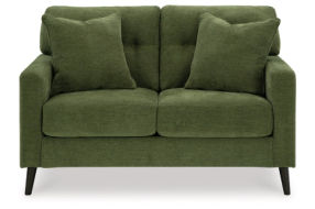 Signature Design by Ashley Bixler Sofa and Loveseat-Olive