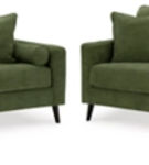 Signature Design by Ashley Bixler Sofa and Chaise-Olive