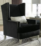 Signature Design by Ashley Harriotte Accent Chair-Black