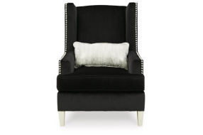 Signature Design by Ashley Harriotte Accent Chair-Black