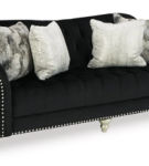 Signature Design by Ashley Harriotte Sofa and Loveseat-Black