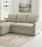 Signature Design by Ashley Kerle 2-Piece Sectional with Pop Up Bed-Fog