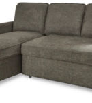 Signature Design by Ashley Kerle 2-Piece Sectional with Pop Up Bed-Charcoal