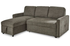 Signature Design by Ashley Kerle 2-Piece Sectional with Pop Up Bed-Charcoal