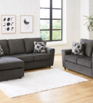 Signature Design by Ashley Cascilla Sofa Chaise and Loveseat-Slate