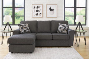 Signature Design by Ashley Cascilla Sofa Chaise and Chair-Slate