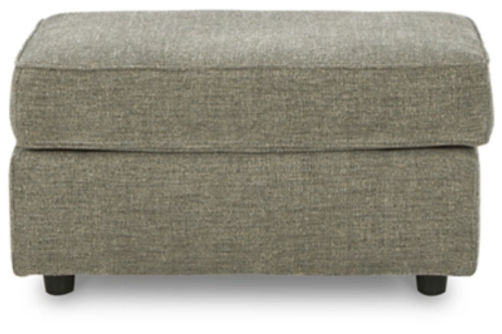 Signature Design by Ashley Cascilla Sofa Chaise and Ottoman-Pewter