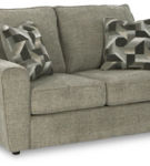 Signature Design by Ashley Cascilla Sofa, Loveseat, Chair and Ottoman-Pewter