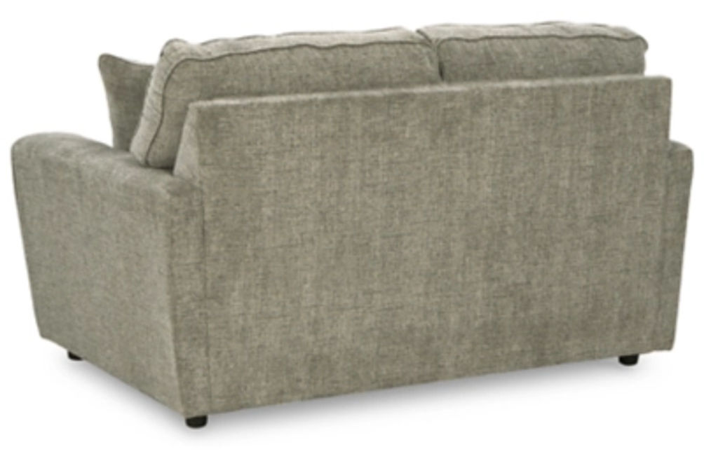 Signature Design by Ashley Cascilla Sofa Chaise and Loveseat-Pewter