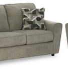 Signature Design by Ashley Cascilla Sofa and Chair-Pewter