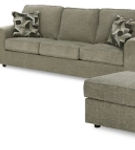 Signature Design by Ashley Cascilla Sofa, Loveseat, Chair and Ottoman-Pewter