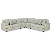 Signature Design by Ashley Playwrite 5-Piece Sectional-Gray