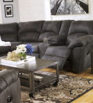 Signature Design by Ashley Tambo 2-Piece Reclining Sectional-Pewter