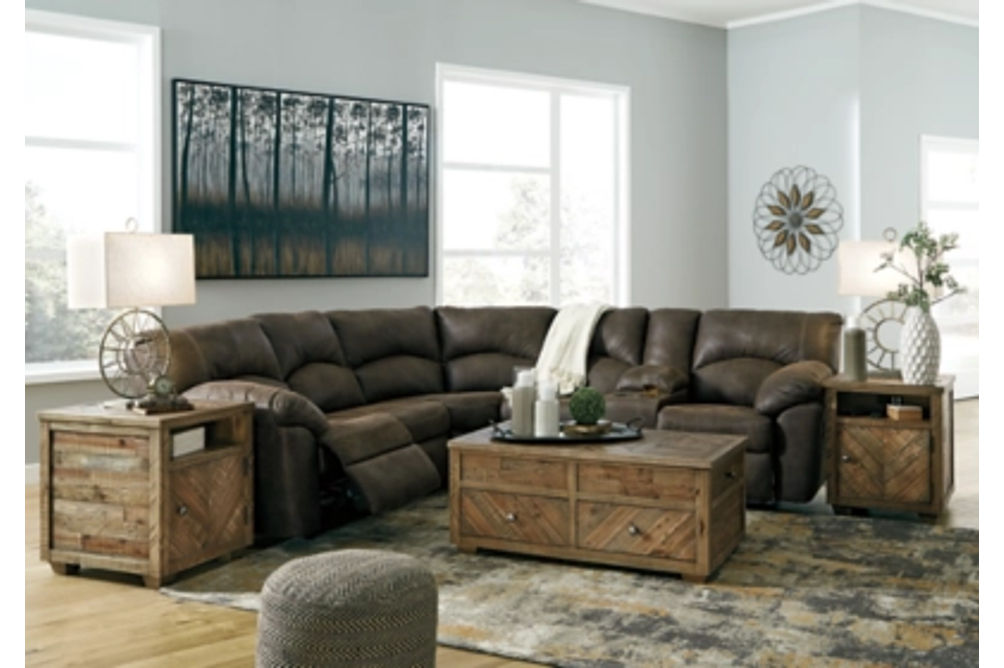 Signature Design by Ashley Tambo 2-Piece Reclining Sectional-Canyon